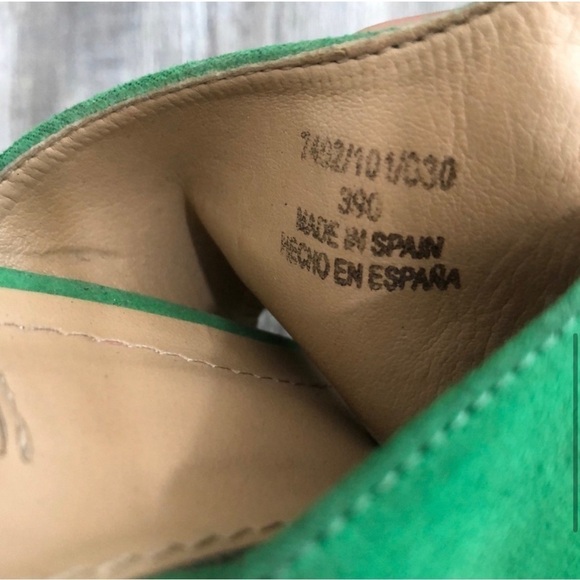 Zara Trafaluc platform multi color block hills shoes - Picture 8 of 13